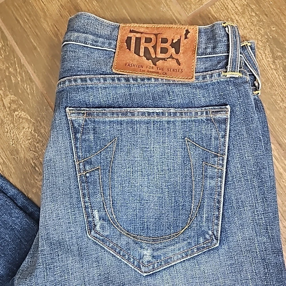 Mens True Religion Denim Jeans Sz 34